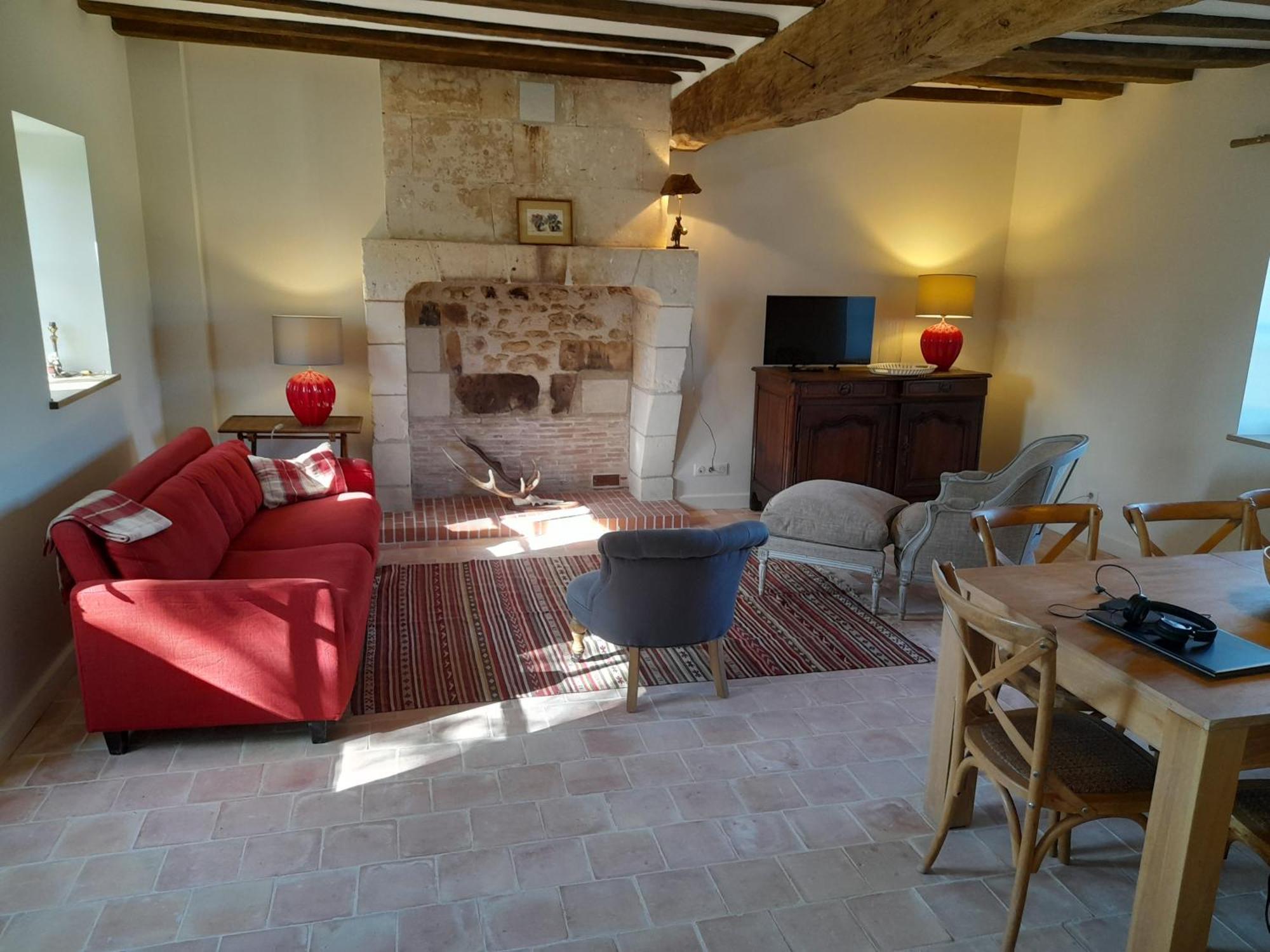 Le Puits Renaissance - Gites De Caractere Et Piscine Chauffee Chambourg-sur-Indre Exteriér fotografie